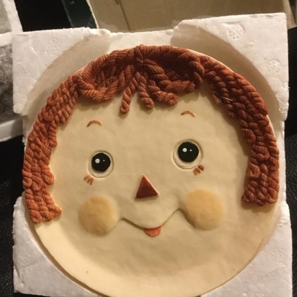 Raggedy Ann and Andy Mini Tea Set 1994 With Original Box - Picture 6 of 11